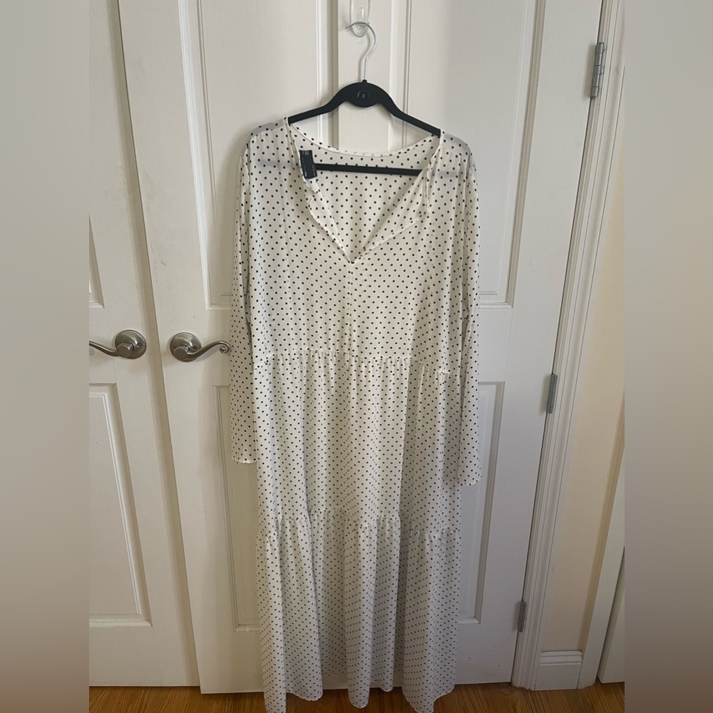 Maxi white dress from ASOS.